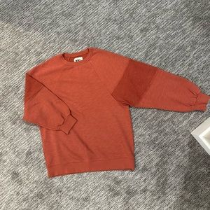 Madewell MWL oversized raglan sweatshirt- size small